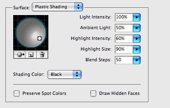 Adjusting 3D Text In Illustrator