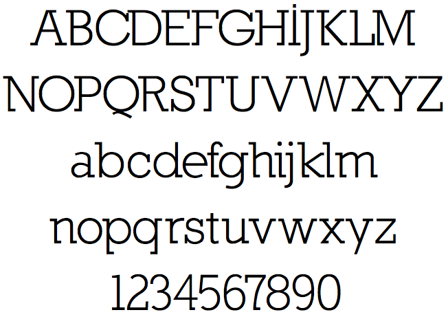 Nilland Slab Serif fonts
