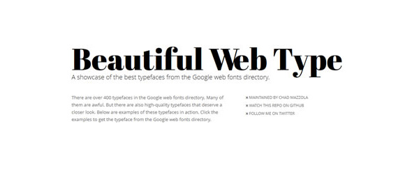 Web Type - Design