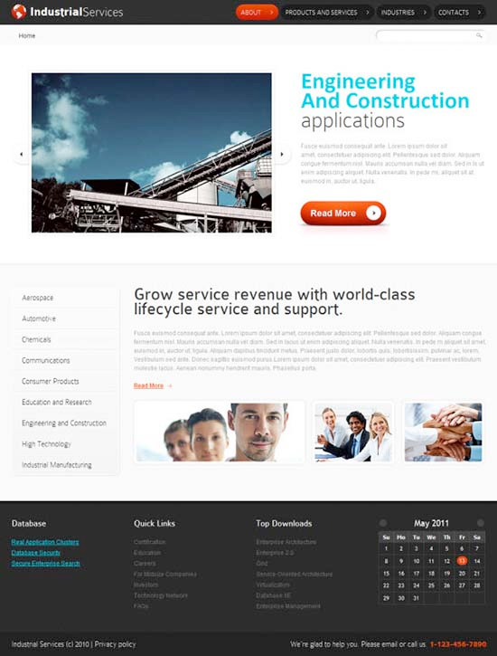 HTML5 Website Template