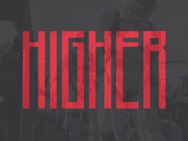 higher-free-font