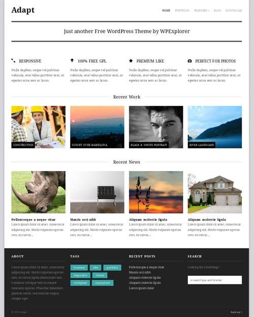 The 40 Absolute Best Free Wordpress Themes 2013 | Creative Beacon
