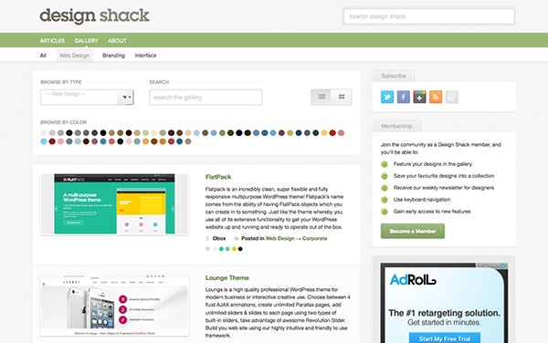 design shack web web design