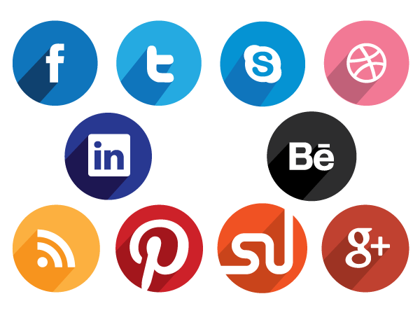 centering social media icons flat iron template square space