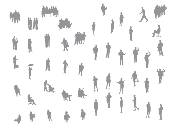 photoshop human shapes free download