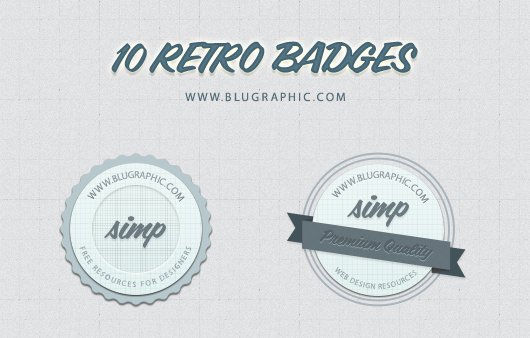 Free Retro Badges 1