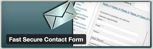 Fast Secure COntact Form: WordPress Form Plugins