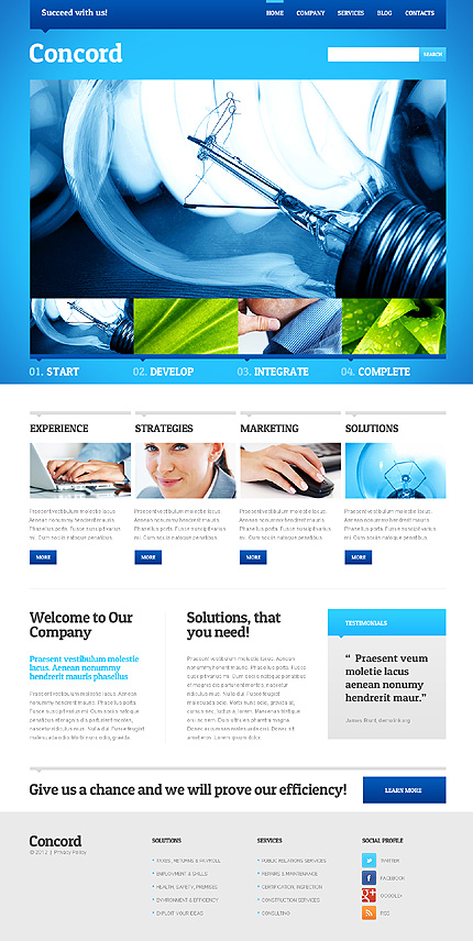 IT Responsive WordPress Theme