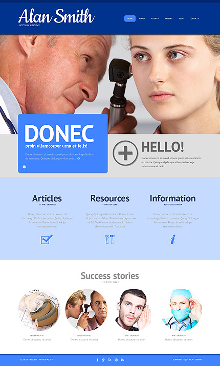 Medical Responsive WordPress Theme