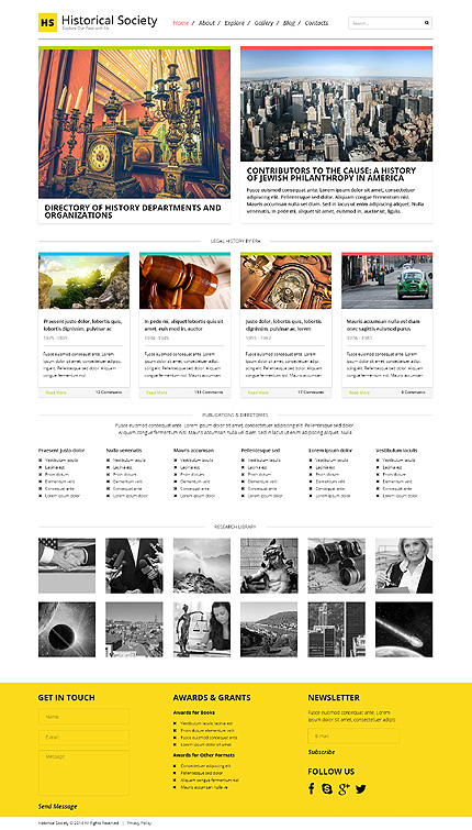 News Portal: bootstrap wordpress themes