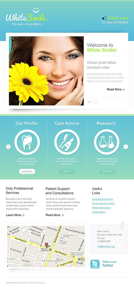 Dentistry Facebook Template