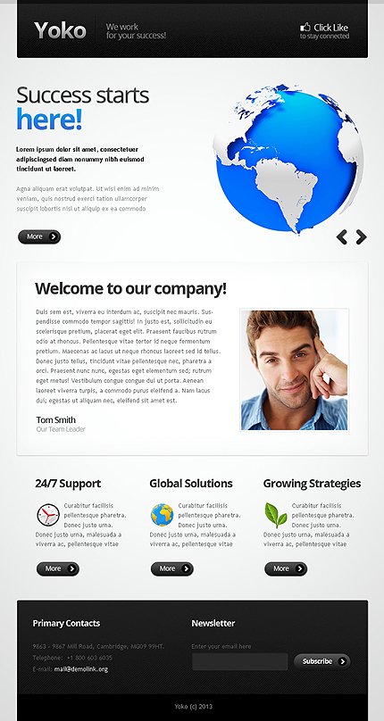 Business Facebook Template