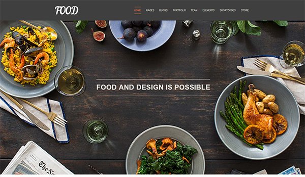 Wordpress Ecommerce Themes: Food