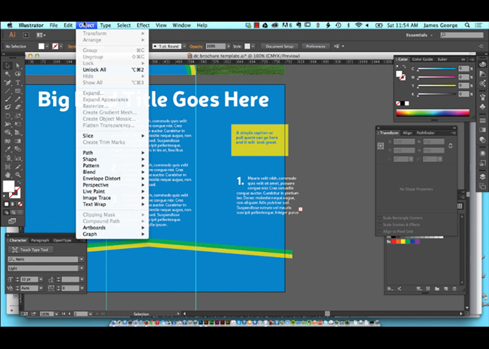 adobe indesign text wrap