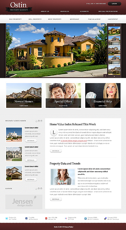 Real Estate WordPress Theme