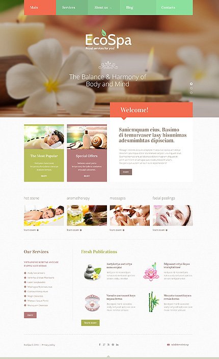 Spa Accessories Responsive Joomla Template