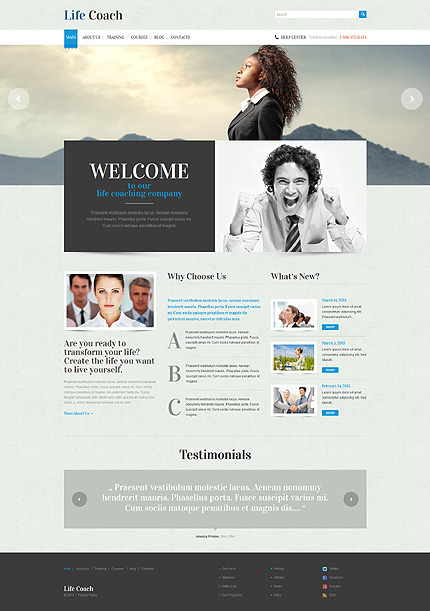 Life Coach WordPress Theme