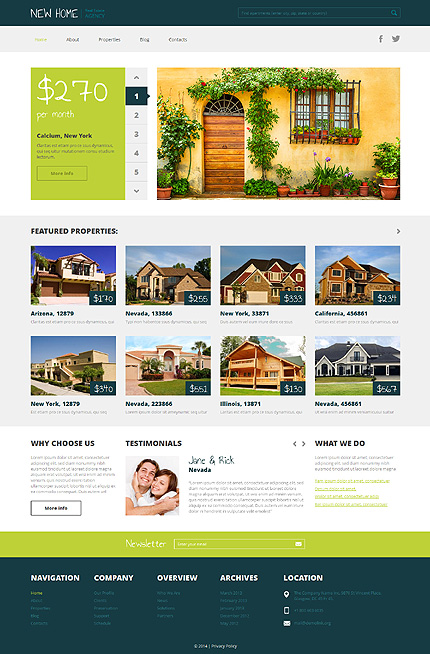 free real estate photography wordpress theme 2017