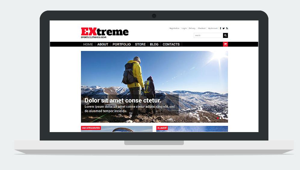 Extreme WordPress Theme