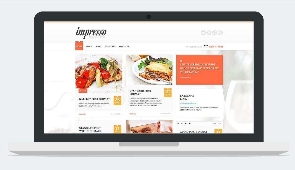Italian Restaurant WordPress Theme