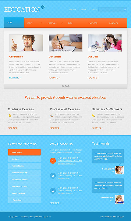 Education WordPress Theme