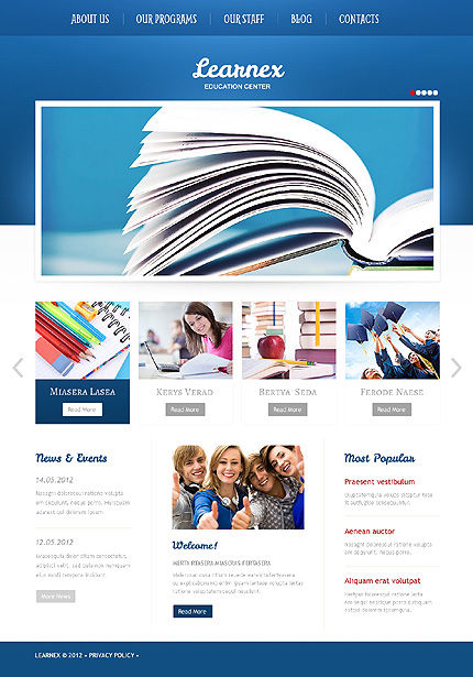 University WordPress Theme