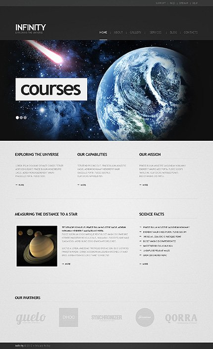 Astronomy WordPress Theme