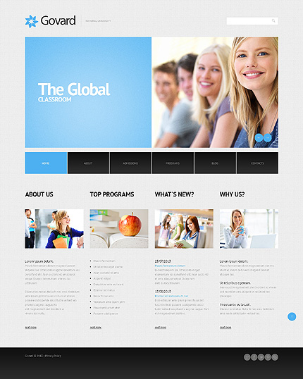 University Responsive WordPress Theme