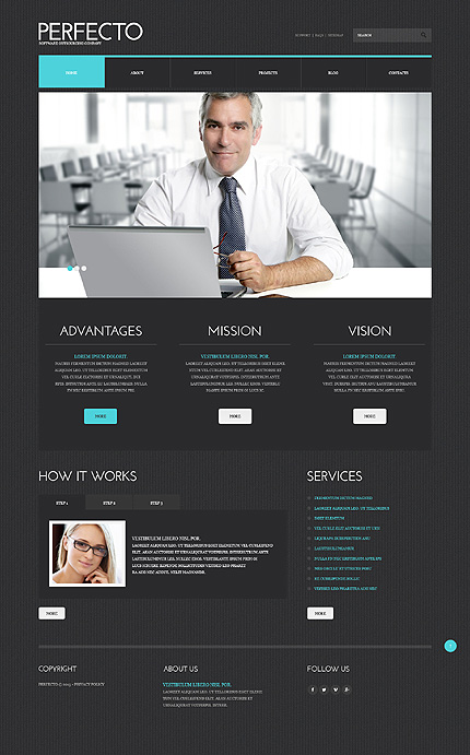 Software Company Responsive WordPress Theme