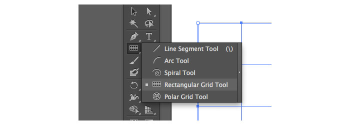 grile ușoare în Illustrator