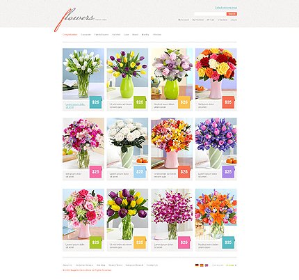 Flower Shop Magento Theme