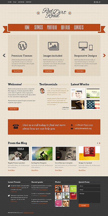 Design Studio Responsive WordPress Theme