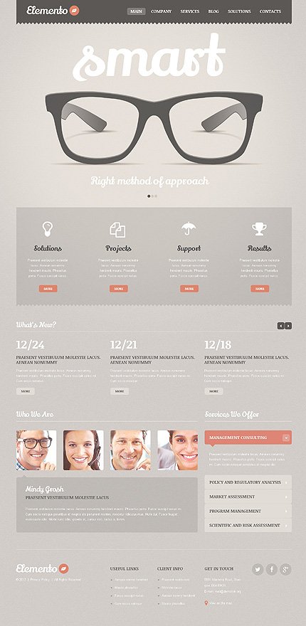 Consulting Bureau WordPress Theme