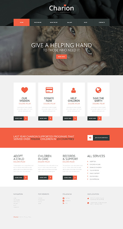 Tender Heart Community WordPress Theme