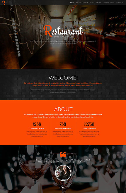 Restaurant WordPress Theme