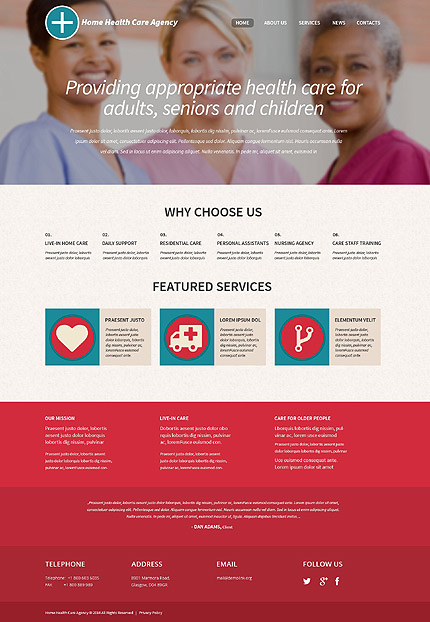 Healthcare Professionals WordPress Theme