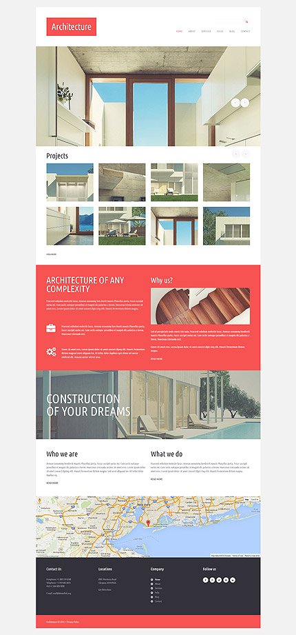  Architecture Design Joomla Template