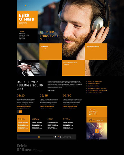  Personal Page Responsive Joomla Template