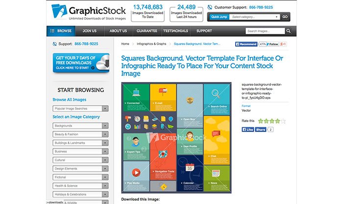 graphicstock-interface
