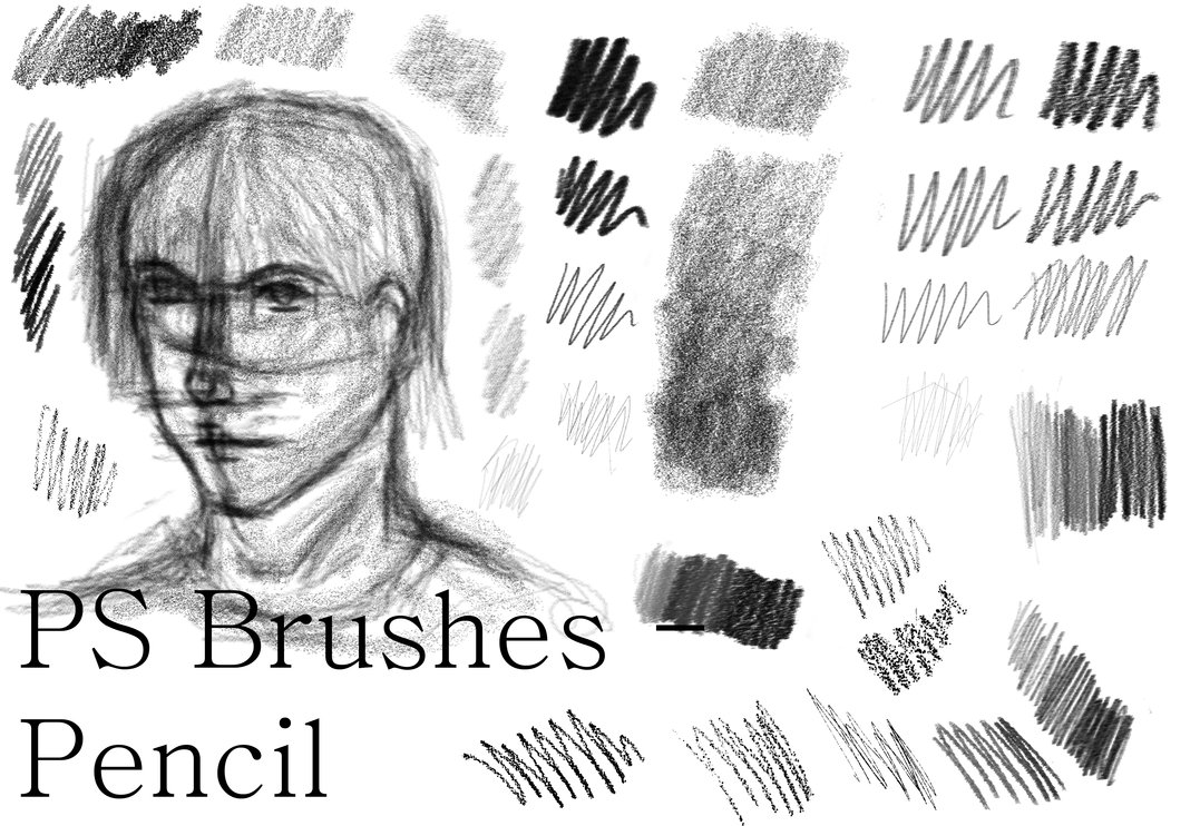 pencil sketch brushes photoshop free download