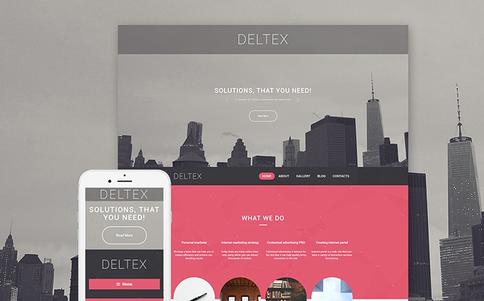 Business Firm WordPress Theme