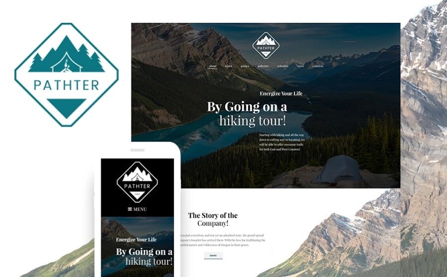 Pathter - Hiking and Camping WordPress Theme 
