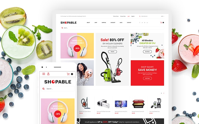 e Store WooCommerce Theme