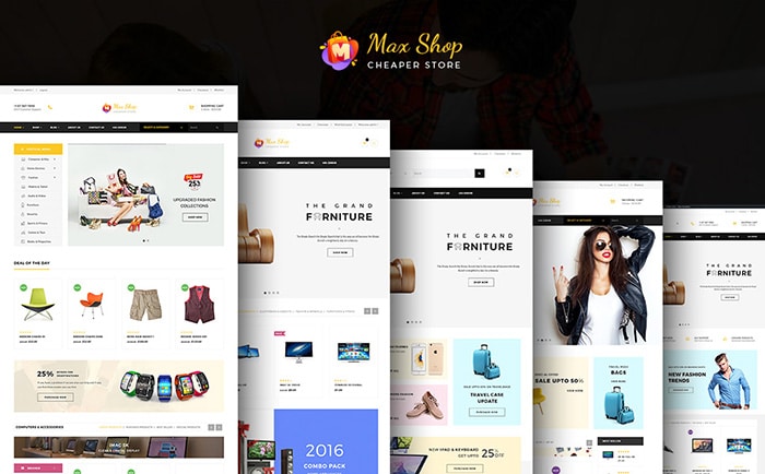 - Responsive WooCommerce Theme