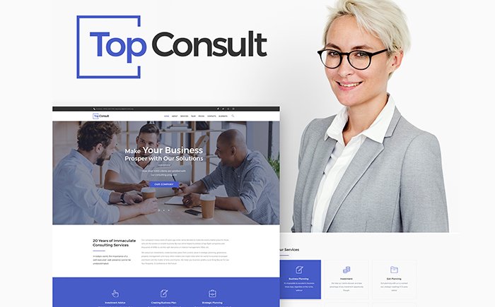 Business Consulting WordPress Theme 