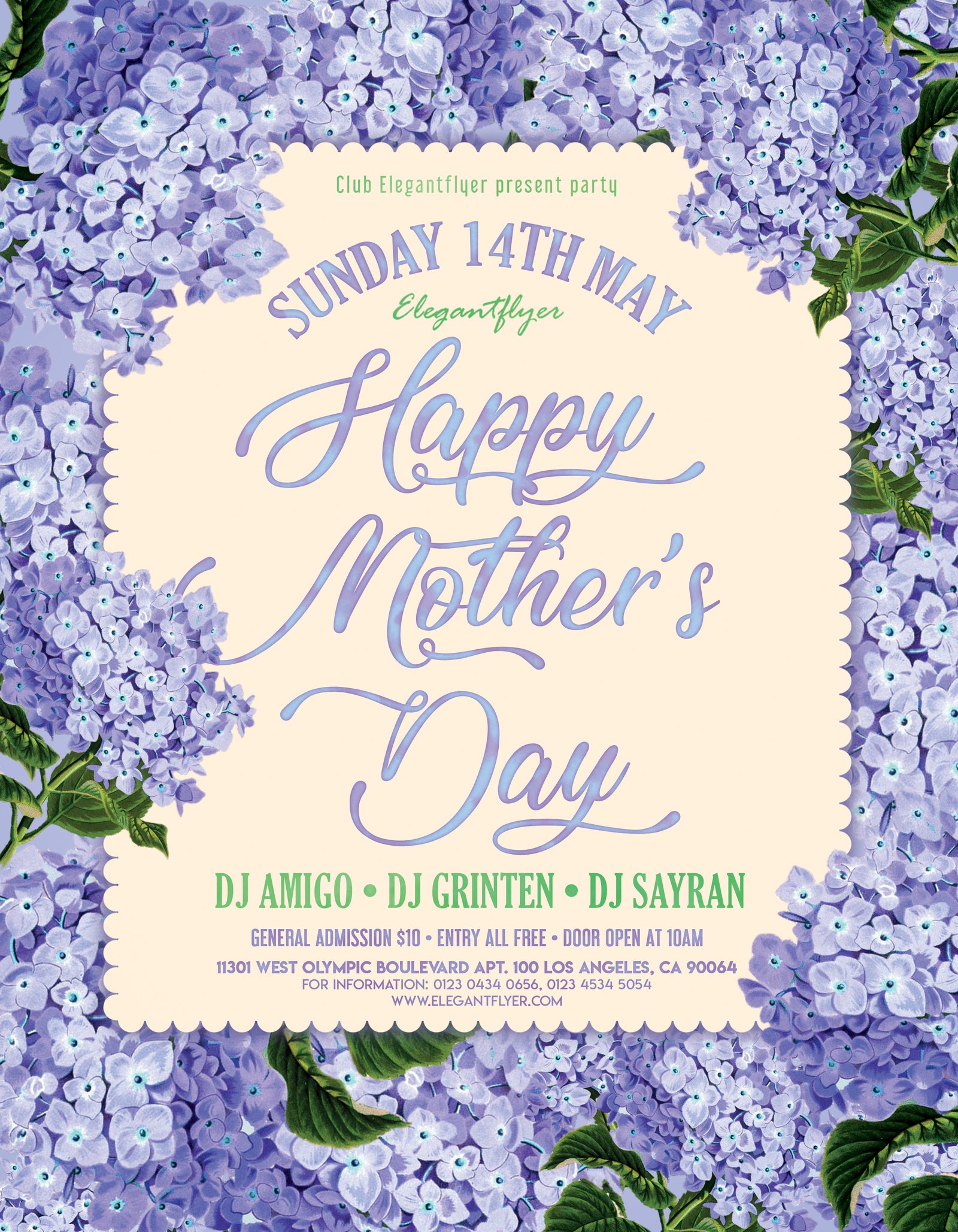 Free Mothers Day Flyer Psd