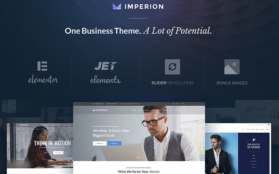 Imperion - Multipurpose Corporate WordPress Theme