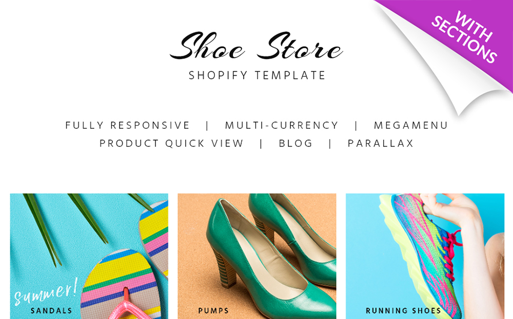 Shoe Store Responsive Shopify Theme