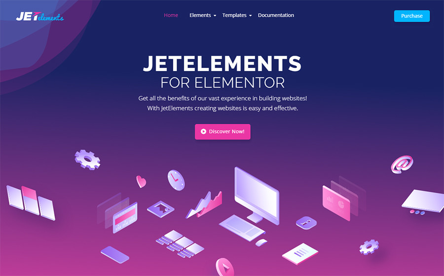 JetElements - Addon for Elementor Page Builder WordPress Plugin