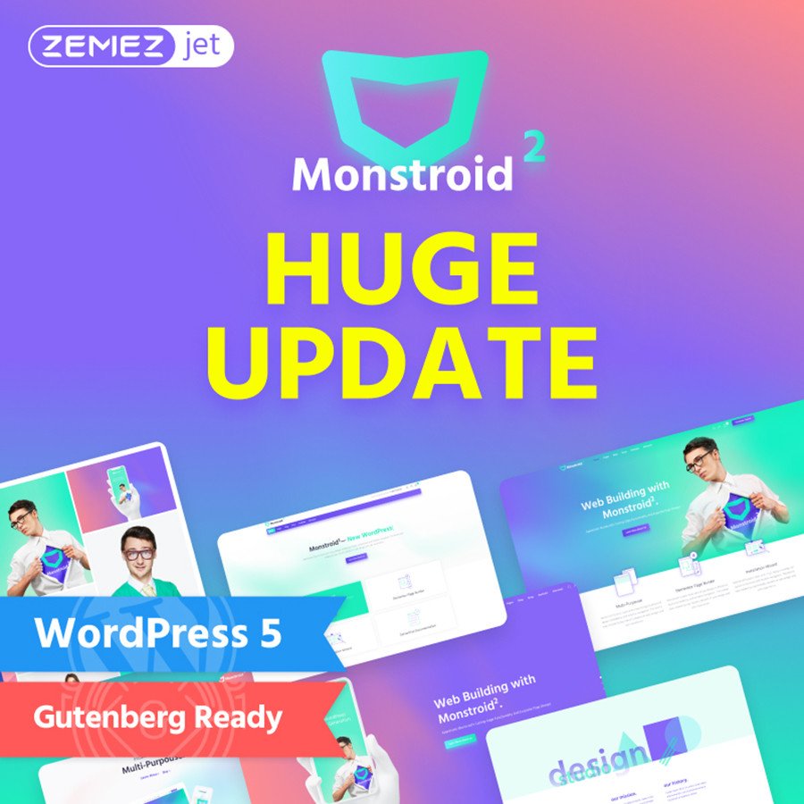 Monstroid2 - Multipurpose Modular Elementor WordPress Theme WordPress Theme